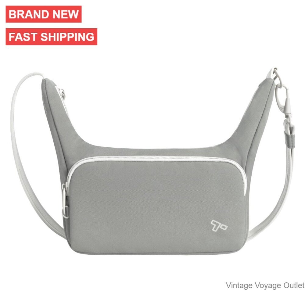 Anti-Theft Crossbody Bag for Travel, Slash-Resistant, Holds DSLR Camera